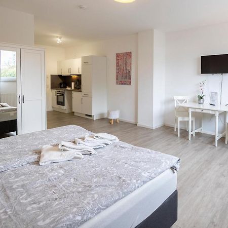 City Apartment Kuche Bad Im Zentrum Ravensburgs A05 Bagian luar foto
