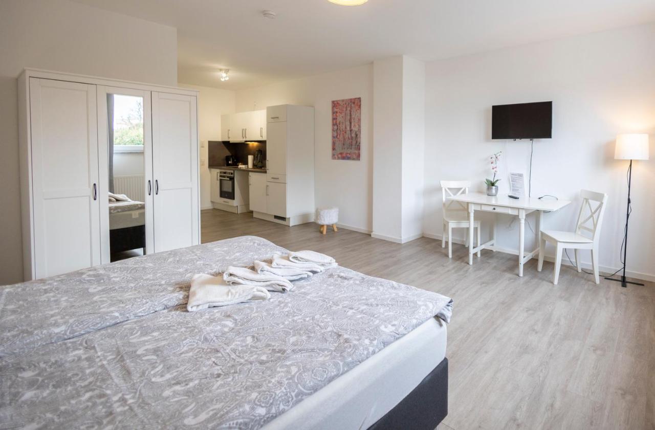 City Apartment Kuche Bad Im Zentrum Ravensburgs A05 Bagian luar foto
