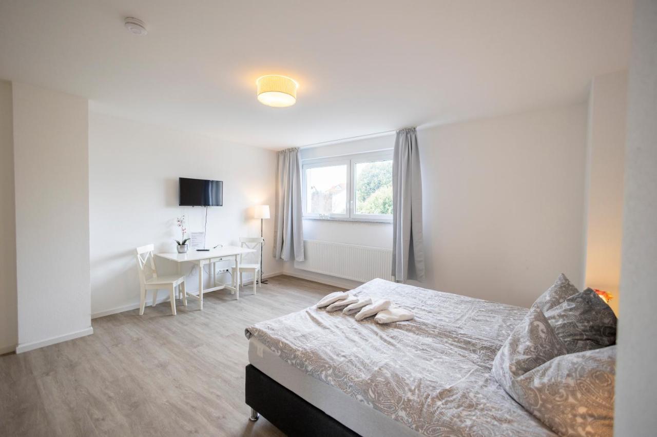 City Apartment Kuche Bad Im Zentrum Ravensburgs A05 Bagian luar foto